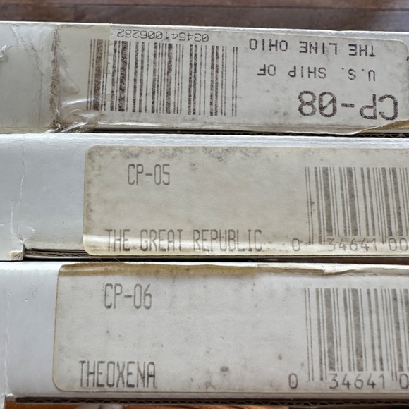 NEW IN BOX Churchill Currier & Ives Tall Ships - Set of 3 - Picture 7 of 16